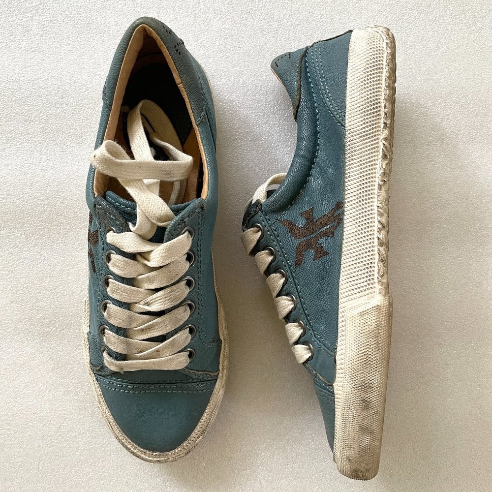 Frye Kira Low Top Leather Sneaker